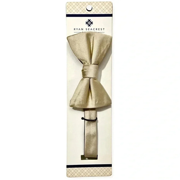 NWT Ryan Seacrest Pre-Tied Men’s Silk Bow Tie - Picture 2 of 3